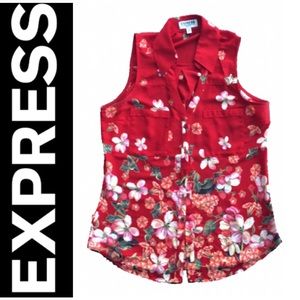EXPRESS Original Fit Sleeveless Portofino Size XS